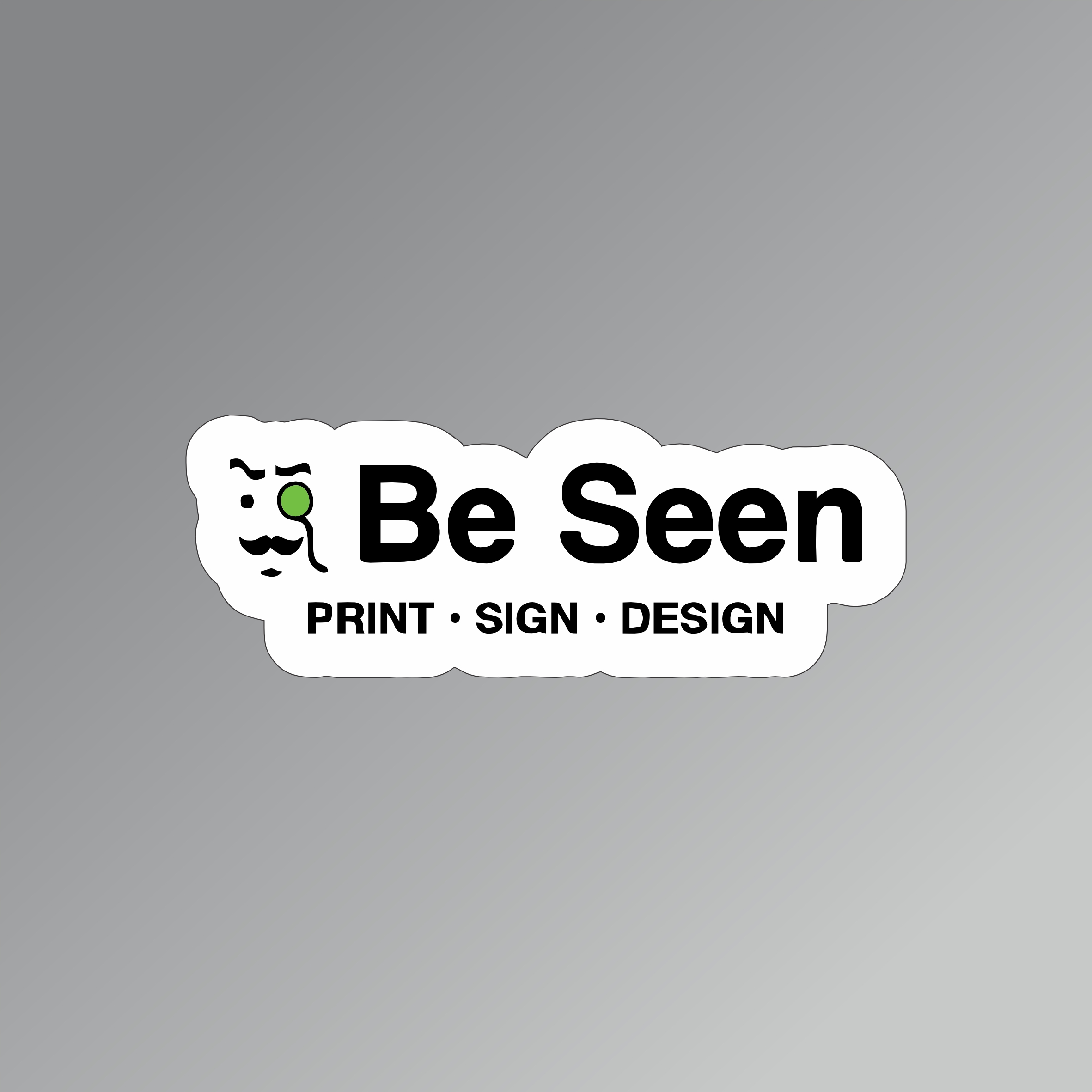 Custom die-cut stickers in any shape